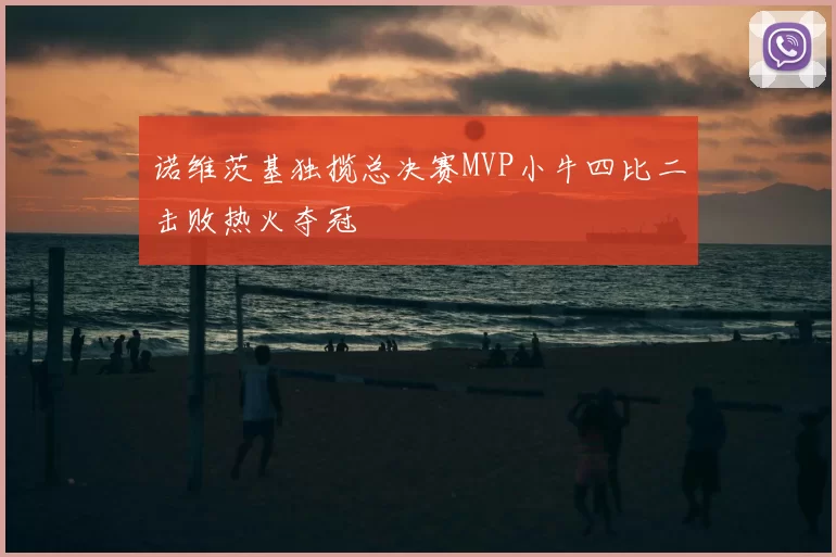 诺维茨基独揽总决赛MVP小牛四比二击败热火夺冠