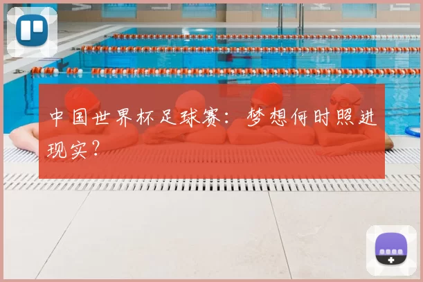 中国世界杯足球赛:梦想何时照进现实?